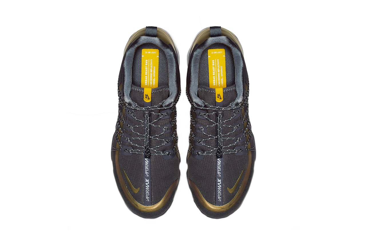 nike air vapormax utility dark grey amarillo black 2019 february footwear