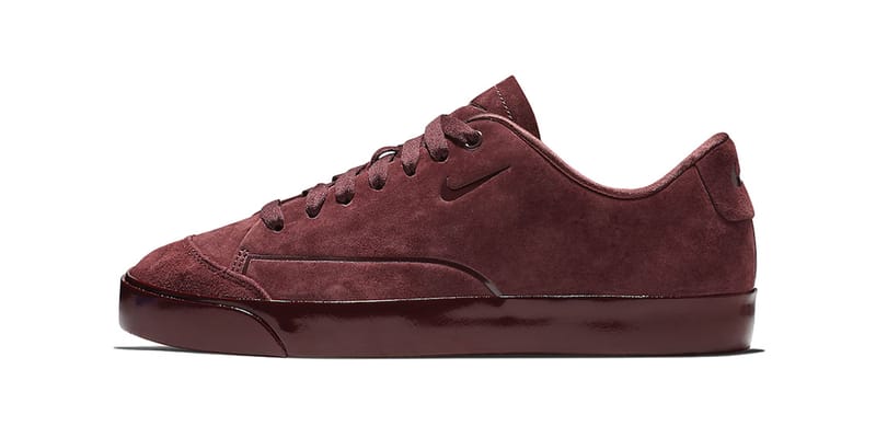 nike blazer burgundy