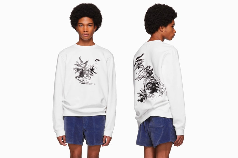Nike ERL Fall Winter 2018 Collection Release Eli Russell Linnetz Jordan Wolfson hoodie t shirt sweater socks cap hats white blue green purple