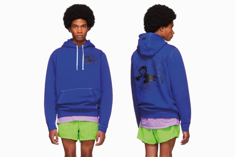 Nike ERL Fall Winter 2018 Collection Release Eli Russell Linnetz Jordan Wolfson hoodie t shirt sweater socks cap hats white blue green purple