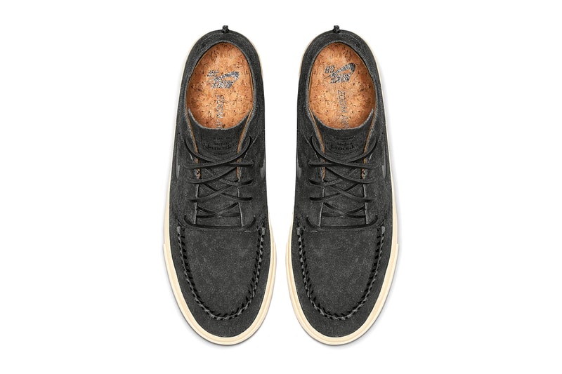 Nike SB Previews Moccasin-Inspired Janoski skateboard khaki black info images release drop 