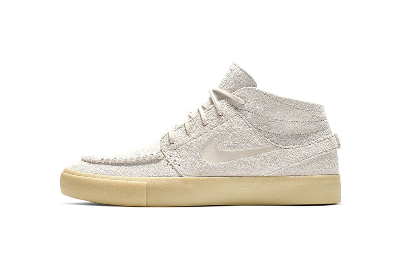 Nike SB Previews Moccasin-Inspired Janoski skateboard khaki black info images release drop 