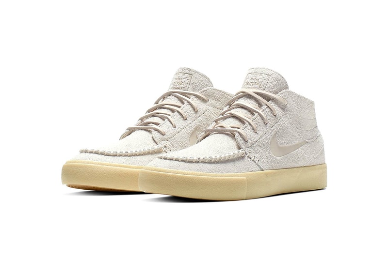 Nike SB Previews Moccasin-Inspired Janoski skateboard khaki black info images release drop 