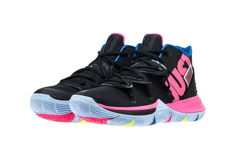 nike kyrie 5 just do it release date 2019 january kyrie irving nike basketball footwear black volt hyper pink