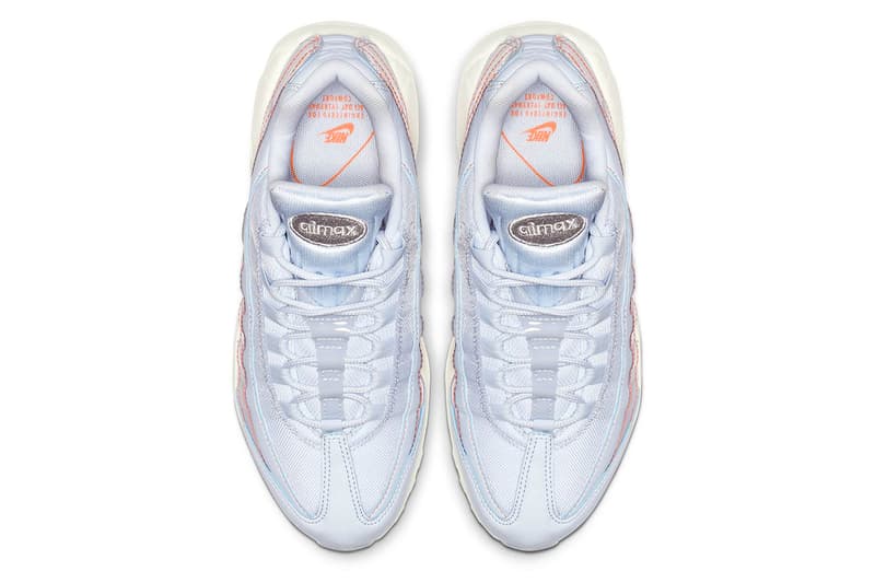 Nike Launches Women's-Only Translucent Air Max 95 drop release date info images price sportswear half blue orange