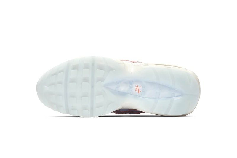 Nike Launches Women's-Only Translucent Air Max 95 drop release date info images price sportswear half blue orange