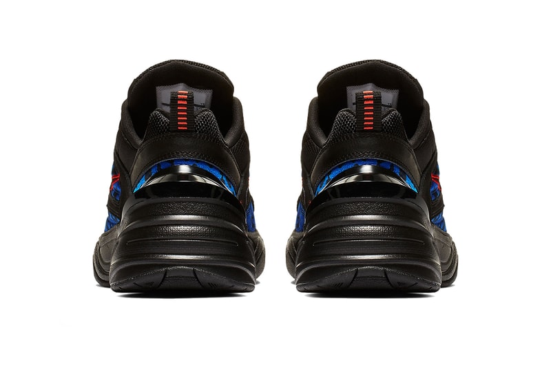nike m2k tekno black habanero red racer blue 2019 footwear nike sportswear