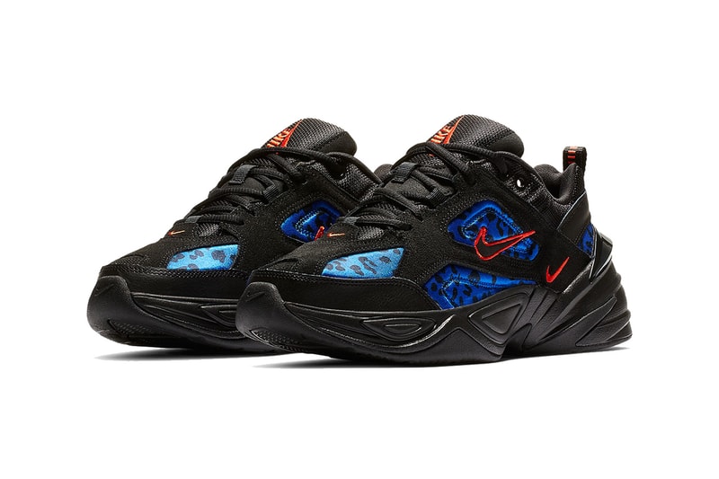 nike m2k tekno black habanero red racer blue 2019 footwear nike sportswear
