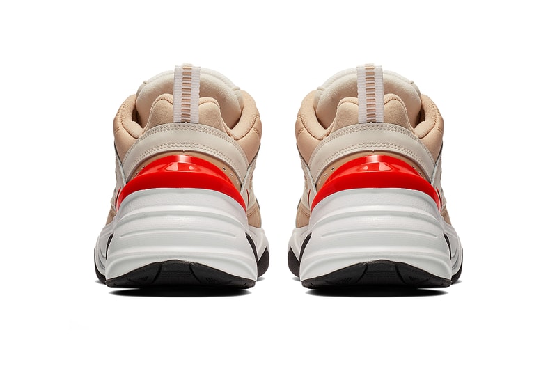 nike m2k tekno sail habanero red desert ore white 2019 footwear nike sportswear