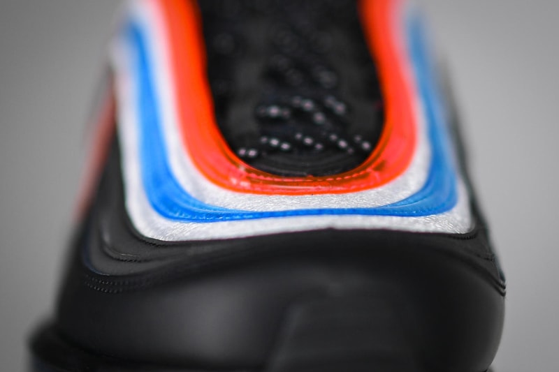 Nike Unveils Final Designs of 'On Air' Collection air max 97 98 1 vapormax plus la mezcla neon seoul london summer of love tokyo maze paris works in progress Shanghai SH Kaleidoscope images release drop date footwear sportswear