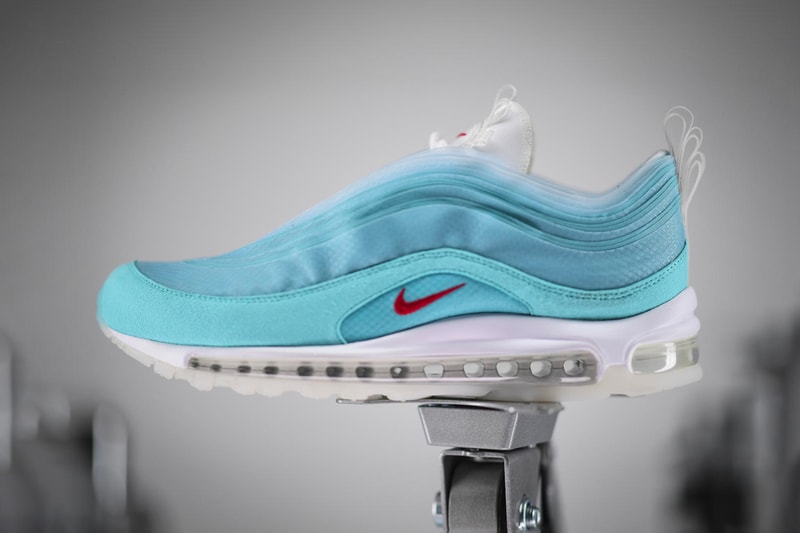 Nike Unveils Final Designs of 'On Air' Collection air max 97 98 1 vapormax plus la mezcla neon seoul london summer of love tokyo maze paris works in progress Shanghai SH Kaleidoscope images release drop date footwear sportswear