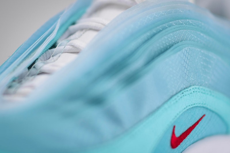 Nike Unveils Final Designs of 'On Air' Collection air max 97 98 1 vapormax plus la mezcla neon seoul london summer of love tokyo maze paris works in progress Shanghai SH Kaleidoscope images release drop date footwear sportswear