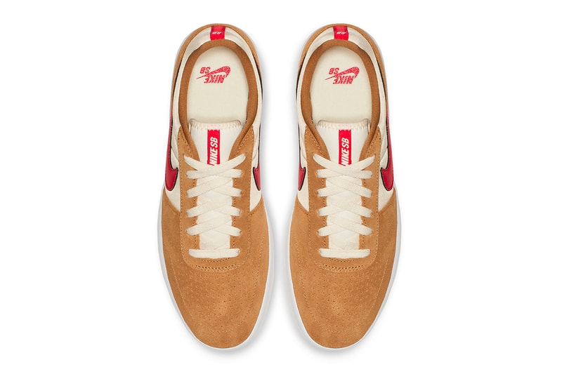 Nike SB Team Classic Tom Sachs Colorway Release Golden Beige Light Cream White University Red Mars Yard 2.0