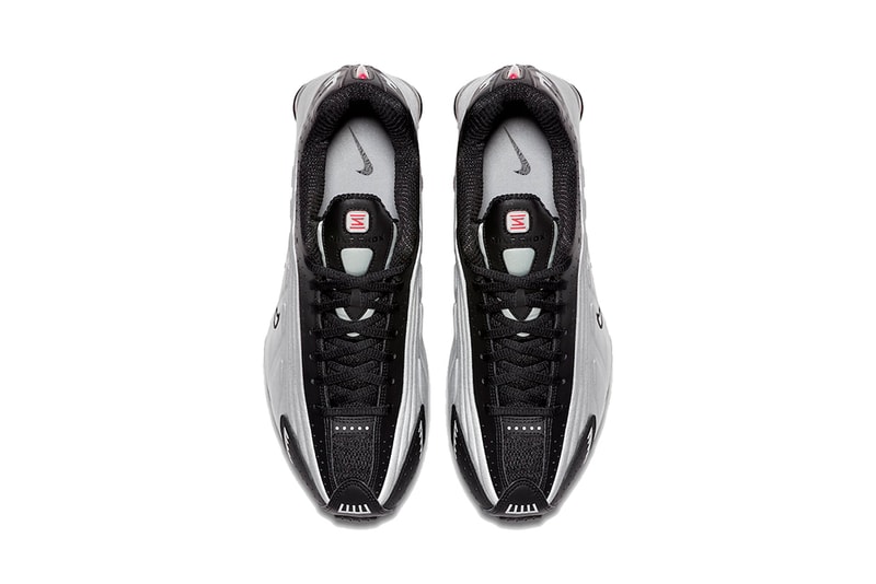 nike shox r4 og black metallic silver max orange 2019 february release date footwear