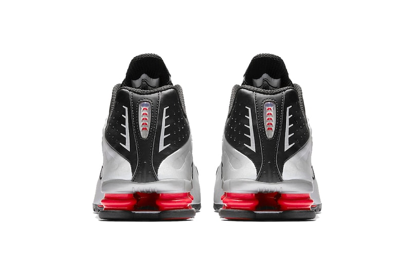 nike shox r4 og black metallic silver max orange 2019 february release date footwear