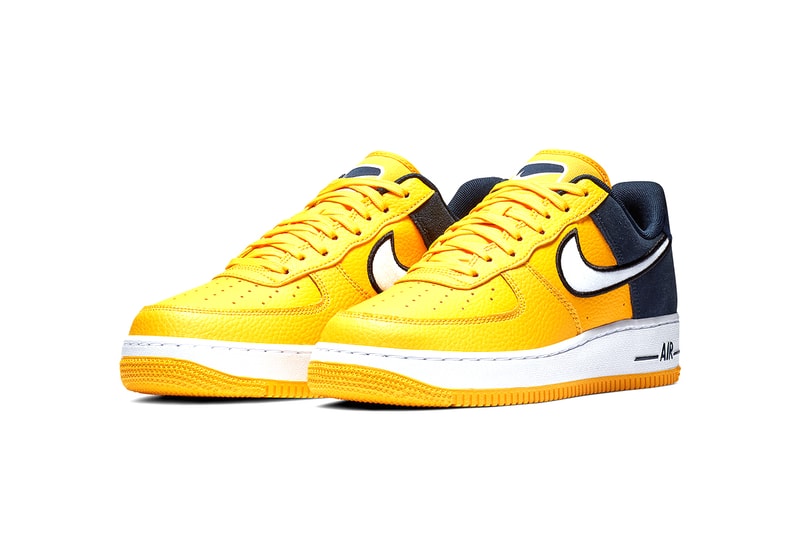 Nike Surfaces Bichrome Air Force 1 Triptych red black white yellow navy drop release date images price footwear sneakers Release Date
