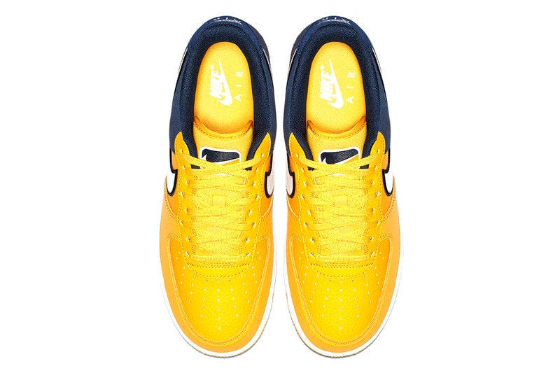 Nike Surfaces Bichrome Air Force 1 Triptych red black white yellow navy drop release date images price footwear sneakers Release Date
