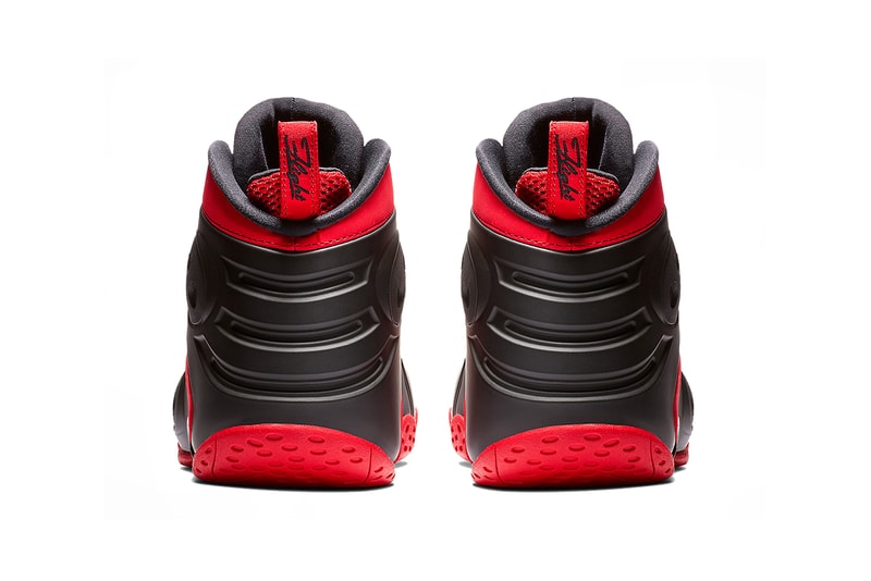nike zoom rookie university red white black 2019 january nike sportswear nike basketball penny hardaway
