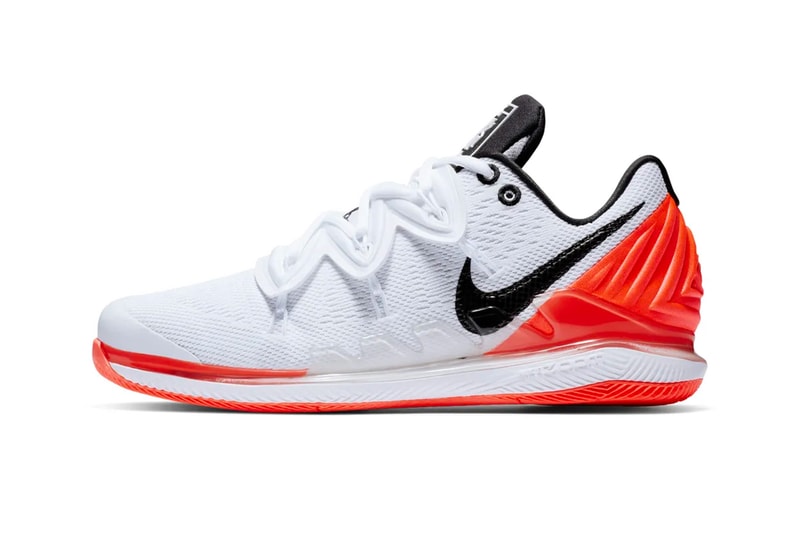 NikeCourt Vapor X Kyrie 5 Release Info Date Nick Kyrgios Kyrie Irving Australian tennis Boston Celtics Basketball Hot Lava Red White