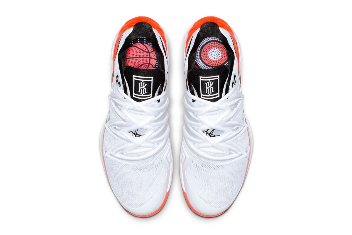 NikeCourt Vapor X Kyrie 5 Release Info Date Nick Kyrgios Kyrie Irving Australian tennis Boston Celtics Basketball Hot Lava Red White