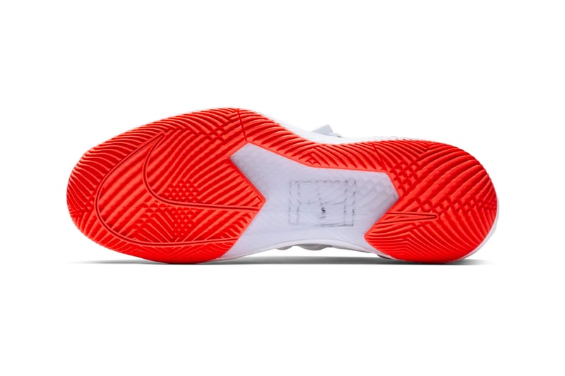 NikeCourt Vapor X Kyrie 5 Release Info Date Nick Kyrgios Kyrie Irving Australian tennis Boston Celtics Basketball Hot Lava Red White