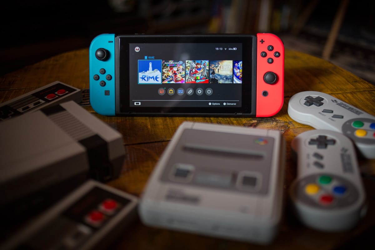 retro games for switch