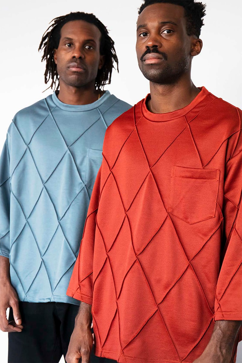 NOMA t.d. "Harmony" Fall Winter 2019 Lookbook Collection First Look Tie Dye Embroidery Jacquard Reversible Amazon Tokyo Fashion Week