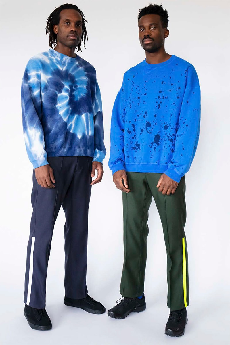 NOMA t.d. "Harmony" Fall Winter 2019 Lookbook Collection First Look Tie Dye Embroidery Jacquard Reversible Amazon Tokyo Fashion Week