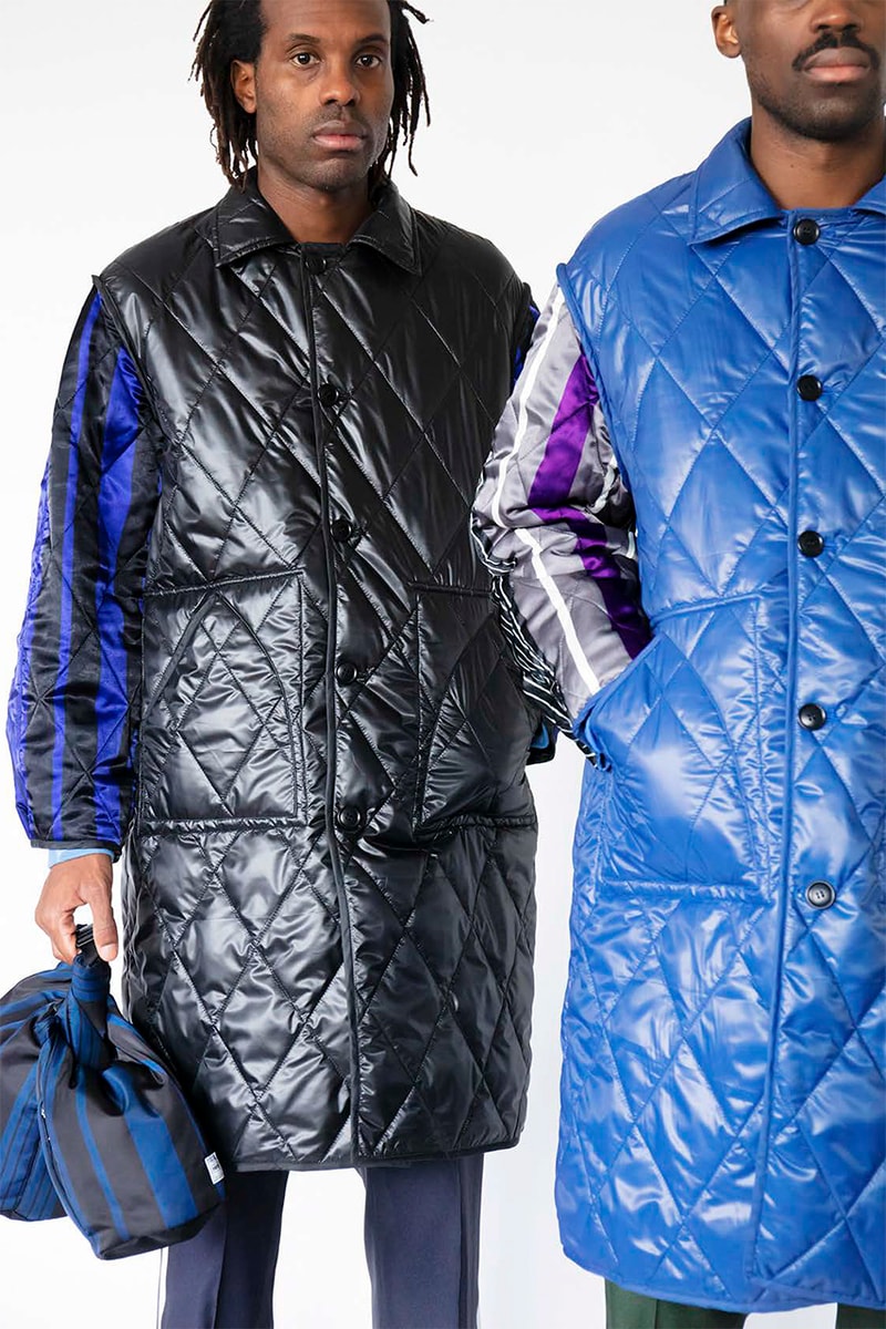 NOMA t.d. "Harmony" Fall Winter 2019 Lookbook Collection First Look Tie Dye Embroidery Jacquard Reversible Amazon Tokyo Fashion Week