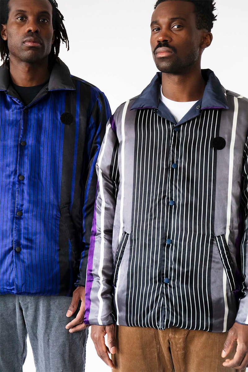 NOMA t.d. "Harmony" Fall Winter 2019 Lookbook Collection First Look Tie Dye Embroidery Jacquard Reversible Amazon Tokyo Fashion Week