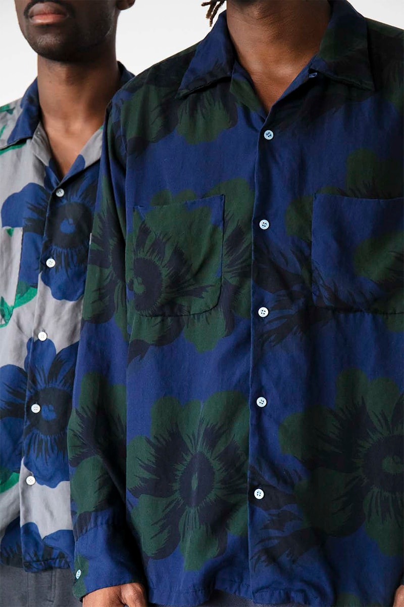 NOMA t.d. "Harmony" Fall Winter 2019 Lookbook Collection First Look Tie Dye Embroidery Jacquard Reversible Amazon Tokyo Fashion Week