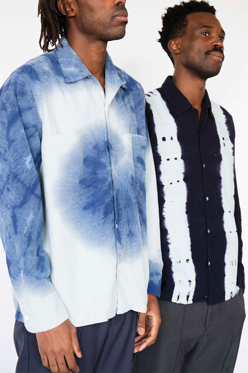 NOMA t.d. "Harmony" Fall Winter 2019 Lookbook Collection First Look Tie Dye Embroidery Jacquard Reversible Amazon Tokyo Fashion Week