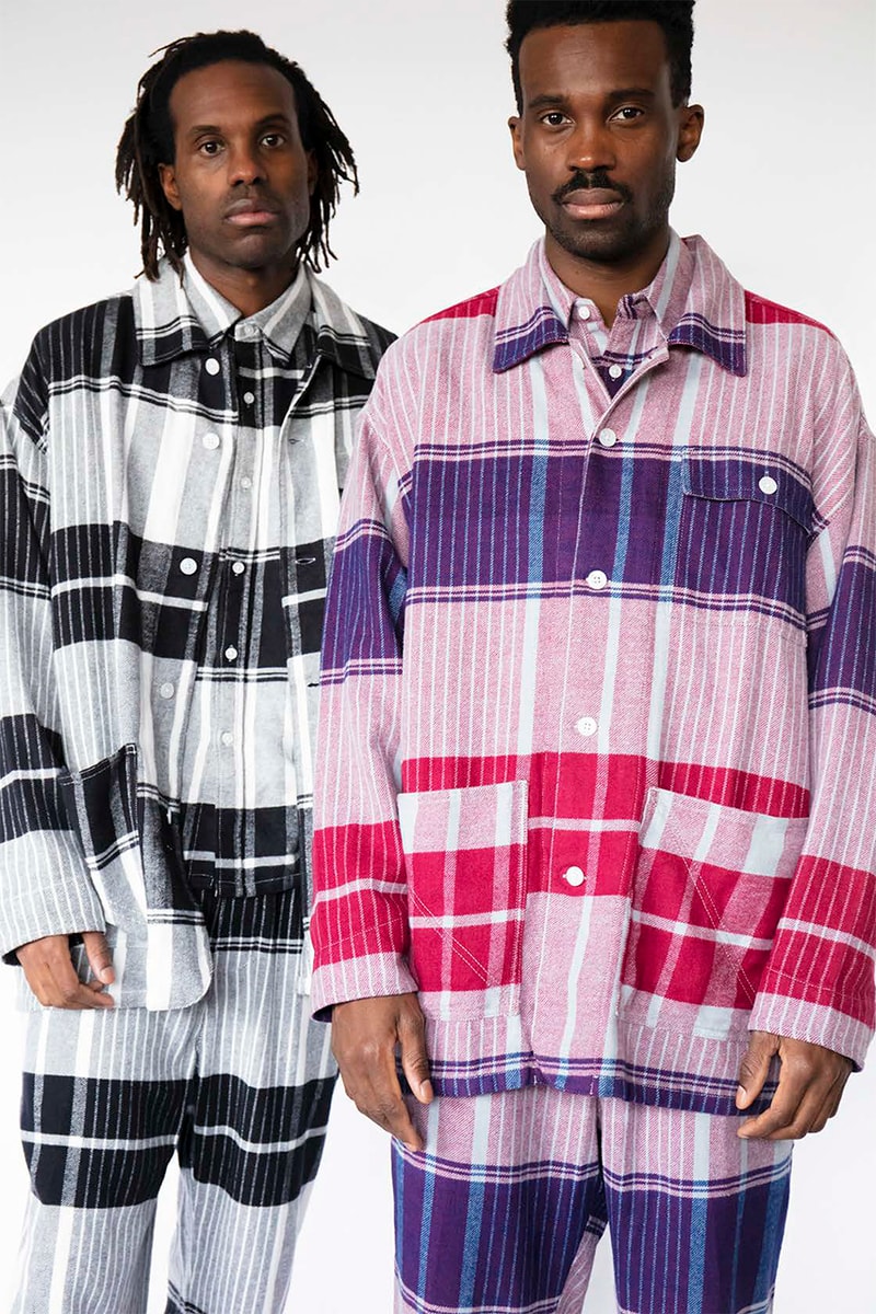 NOMA t.d. "Harmony" Fall Winter 2019 Lookbook Collection First Look Tie Dye Embroidery Jacquard Reversible Amazon Tokyo Fashion Week