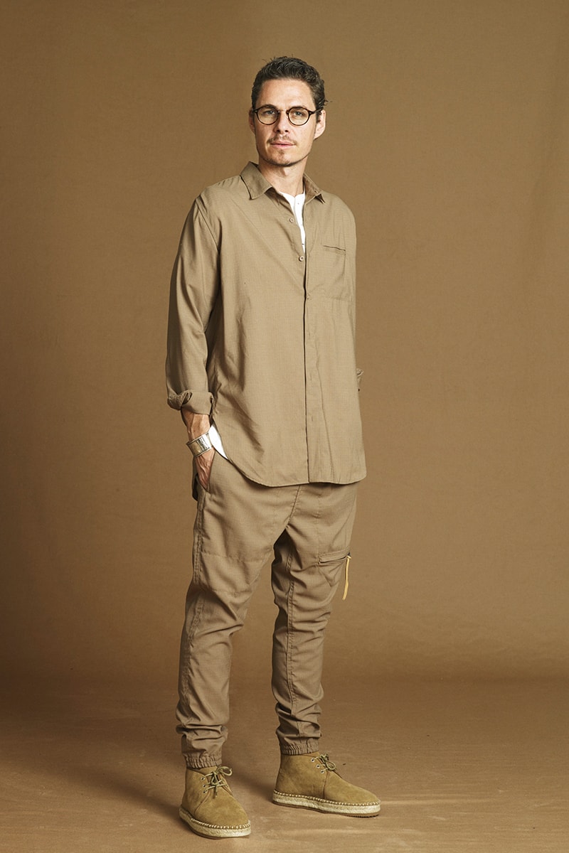 nonnative Spring/Summer 2019 Lookbook review collection japan americana release date stockists 1990s sports casual luxury wear menswear safari hunting gore-tex 2l ultrasuede zest the liberty of london
