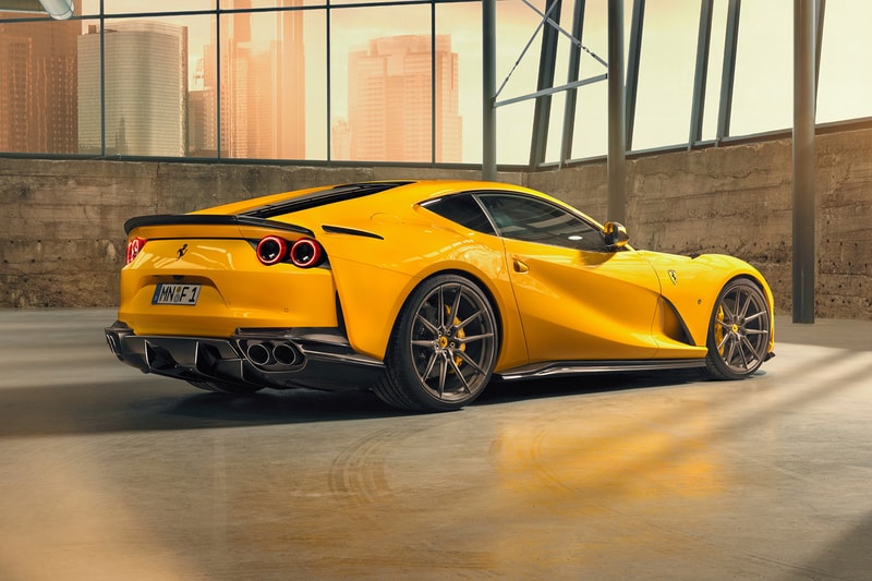 NOVITEC Ferrari 812 Superfast Unveil Yellow 