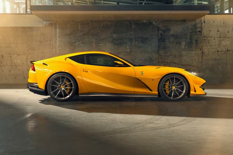 NOVITEC Ferrari 812 Superfast Unveil Yellow