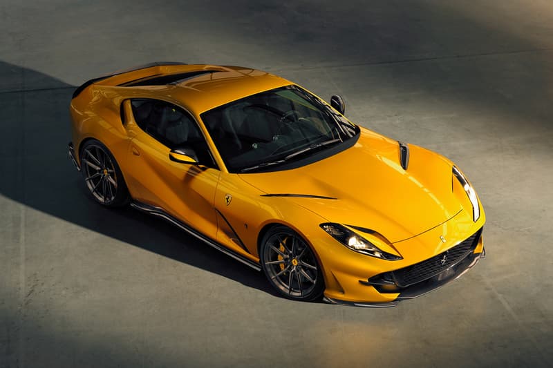 NOVITEC Ferrari 812 Superfast Unveil Yellow 