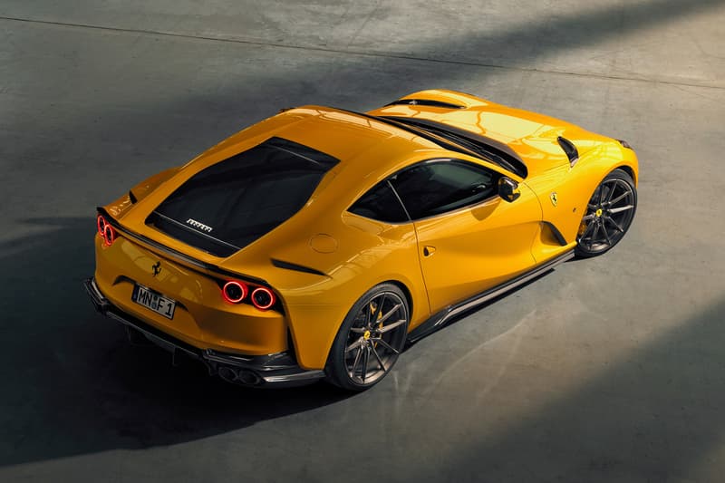 NOVITEC Ferrari 812 Superfast Unveil Yellow 