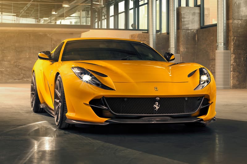 NOVITEC Ferrari 812 Superfast Unveil Yellow