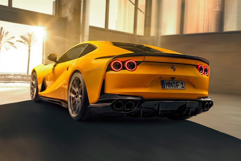 NOVITEC Ferrari 812 Superfast Unveil Yellow 