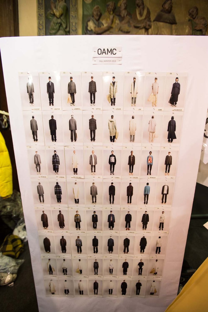 OAMC Fall/Winter 2019 Paris Fashion Week Show