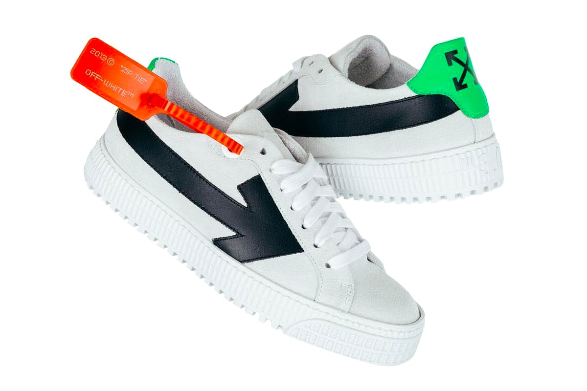 Off White Arrow Sneakers Preview Info kicks shoes virgil abloh fashion