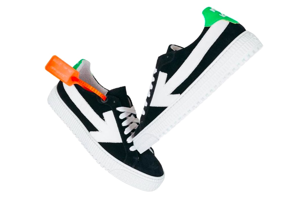 Off White Arrow Sneakers Preview Info kicks shoes virgil abloh fashion 