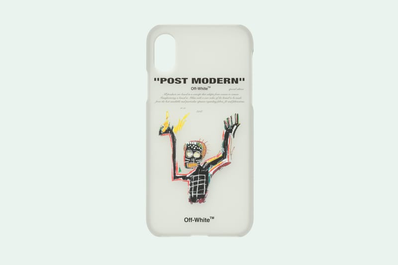 Off-White™ Keeps the Basquiat Love Coming With Printed iPhone X Cases