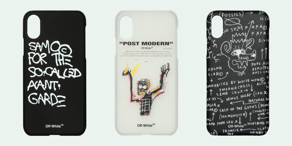 Off-White x Basquiat iPhone X Cases | Hypebeast Off-White x Basquiat iPhone X Cases | Hypebeast