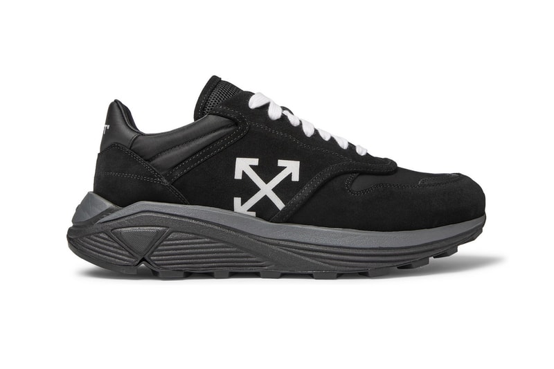 Off-White Jogger Suede And Shell Sneakers Info Mr. Porter Retail sneakers chunky shopping online virgil abloh trainers footwear sneakers kicks 