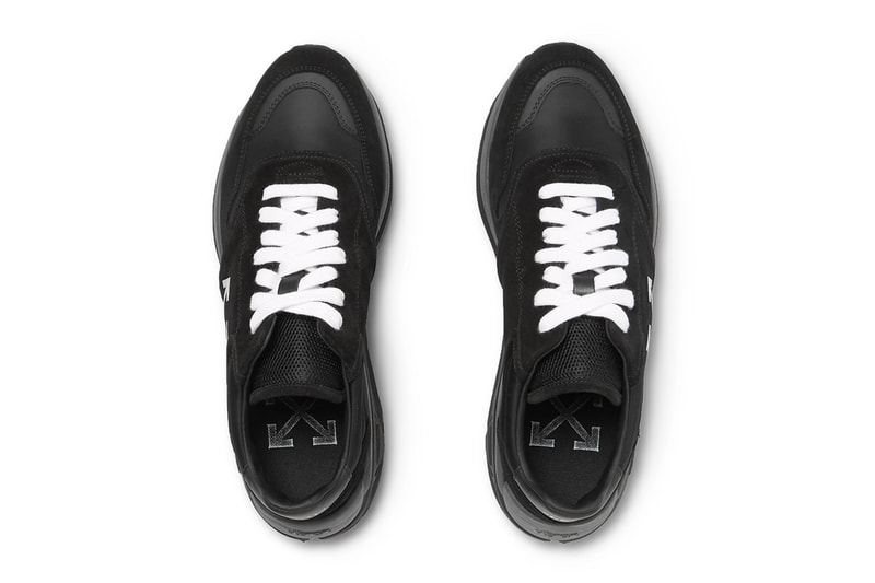 Off-White Jogger Suede And Shell Sneakers Info Mr. Porter Retail sneakers chunky shopping online virgil abloh trainers footwear sneakers kicks 