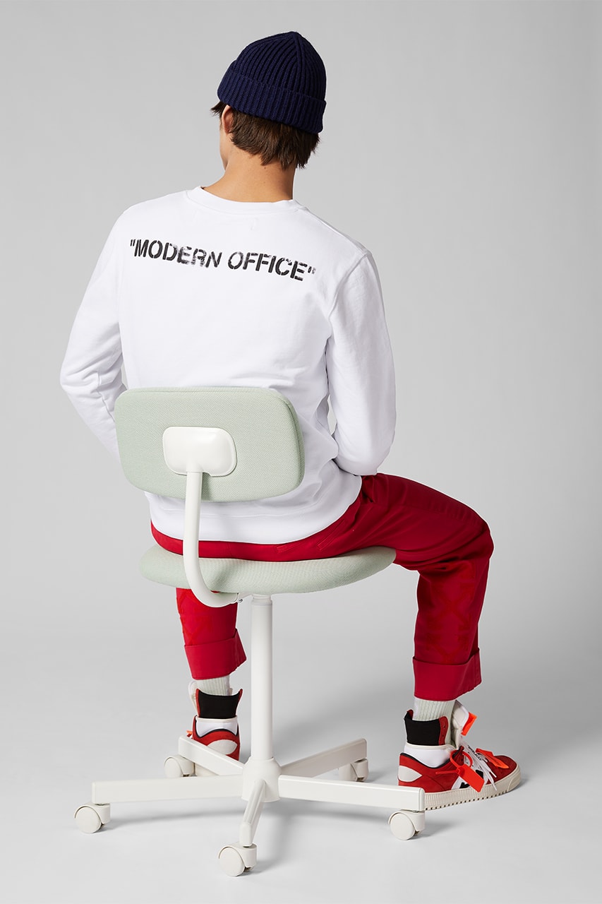 Off-White™ Mr Porter Capsule Collection "Modern Office" Details Collab Collaborations Lookbooks