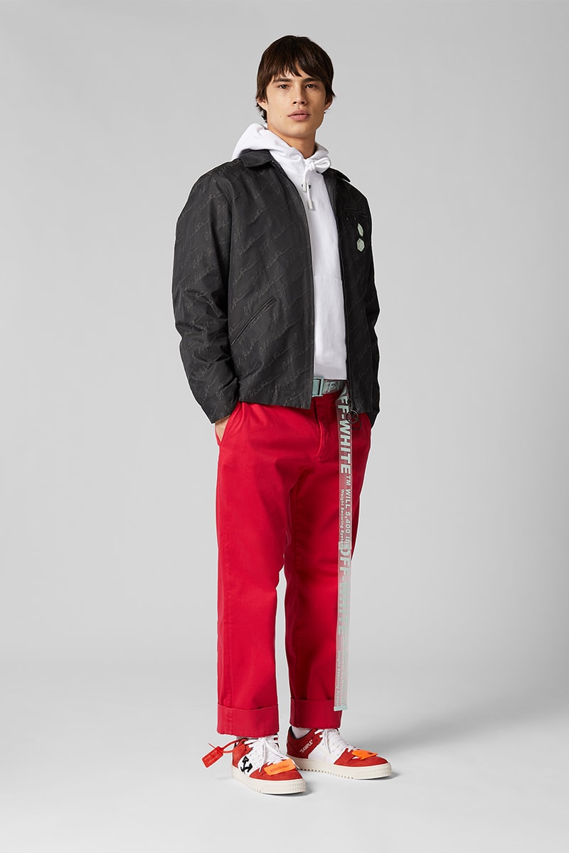 Off-White™ Mr Porter Capsule Collection "Modern Office" Details Collab Collaborations Lookbooks