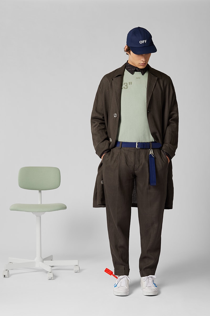 Off-White™ Mr Porter Capsule Collection "Modern Office" Details Collab Collaborations Lookbooks